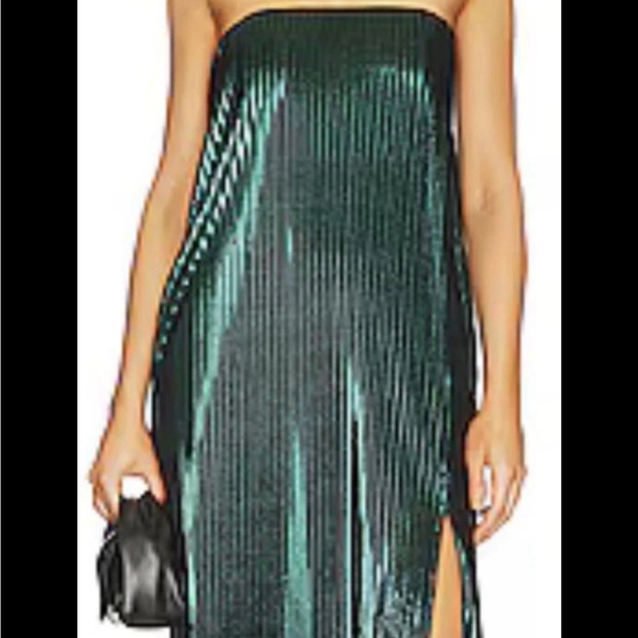 x REVOLVE Arely Maxi Dress in Emerald Green HOUSE OF HARLOW 1960 size XL NWT - Picture 1 of 6